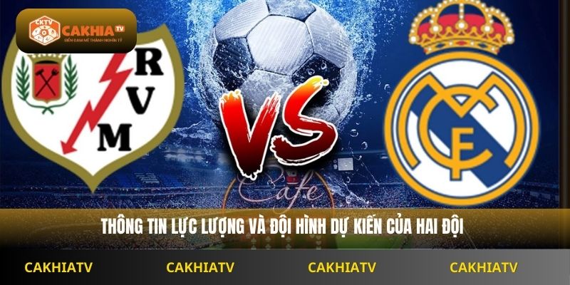 Thông tin lực lượng và đội hình dự kiến của hai đội