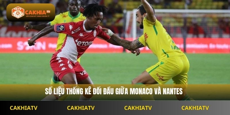 Số liệu thống kê đối đầu giữa Monaco và Nantes